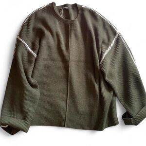 Chic Olive Women's Mock Neck Sweater
